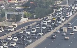 Hazırda bu yollarda tıxac var - SİYAHI