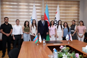 Azər Məmmədov “Gənc İstedadlar Proqramı”nın məzunları ilə görüşdü - FOTOLAR