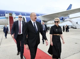 İlham Əliyev Vaşinqtondadır - FOTOLAR