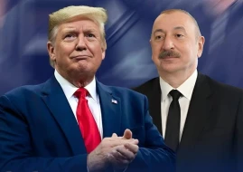 \"Cəsarətli lider İlham Əliyevlə fəxr edirəm\" - Tramp