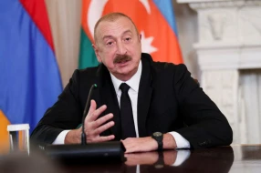 \"Biz həqiqətən də yeni tarixi səhifəyə imza atırıq\" - İlham Əliyev