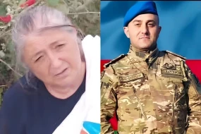 Şəhid mayorun anası vəfat etdi