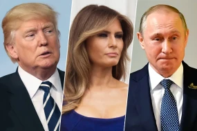 Tramp xanımının məktubunu Putinə təqdim etdi