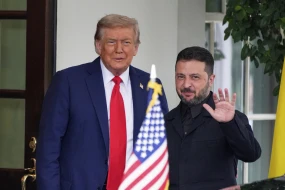 Tramp və Zelenski arasında görüş başladı - FOTO