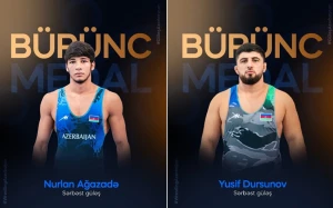 2 güləşçimiz bürünc medal qazandı
