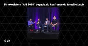 Bir ekosistem “Ai4 2025” beynəlxalq konfransında təmsil olunub