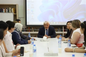 ADU-da “Beynəlxalq Yay Məktəbi – 2025” layihəsinin açılış mərasimin - FOTOLAR