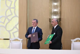 Liderlərin iştirakı ilə sənədlər imzalandı - FOTOLAR