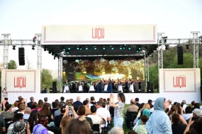 Laçın Şəhəri Günü münasibətilə möhtəşəm konsertdən FOTOLAR