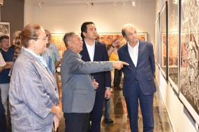 Batuxan Baymenin Bakıda sərgisi açıldı - FOTOLAR