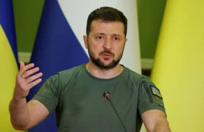 Zelenski münaqişənin dayandırılması üçün tələbi açıqladı