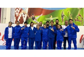 Gimnastlarımız beynəlxalq turnirdə 7 medal qazandılar