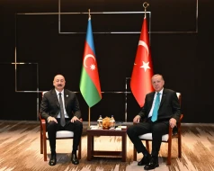 İlham Əliyev Ərdoğanla bir arada - FOTO