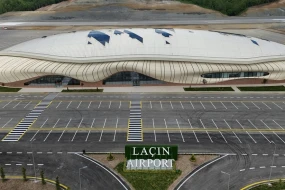 Laçın aeroportunda buraxılış məntəqəsi yaradılır