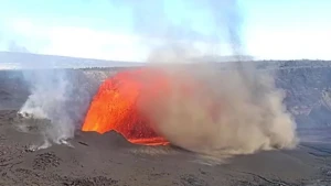 Kilauea vulkanında 32-ci püskürmə