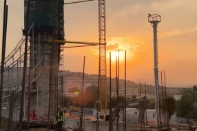 Yeni Şuşa məscidi belə inşa olunur - VİDEO
