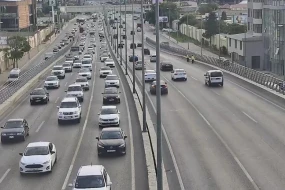 Bakıda bu yollarda sıxlıq var - SİYAHI