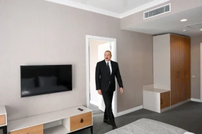 Prezident Bakıda açılışda - FOTOLAR