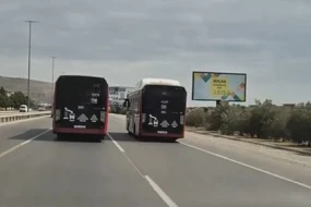 \"BakuBus\" avtobusları yolda TƏHLÜKƏ SAÇDI - VİDEO