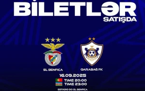 “Qarabağ”ın oyununa biletin qiyməti 88 manatdır