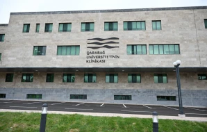Qarabağ Universitetinin yeni korpusu belə görünür - Fotolar