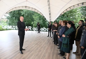 \"Bütün dünyaya sübut etmişik ki, güclü xalqıq\" - İlham Əliyev