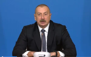 İlham Əliyev Xankəndidə açılışda iştirak etdi