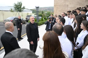 \"Xankəndi tələbələr şəhəri olacaq\" - Prezident