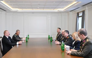 Prezident Şuşada Bayraktaroğlunu qəbul etdi - FOTOLAR