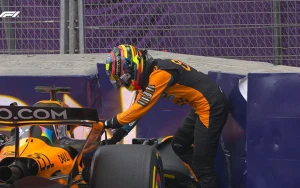 “Formula-1”-də ilk qəza - FOTO