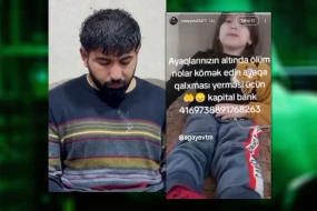Xəstə uşağın görüntüsünü paylaşıb pul toplayan şəxs tutuldu