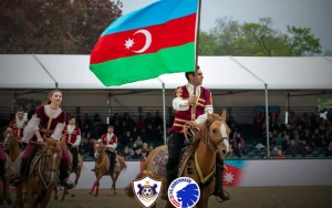 Qarabağ atları ÇL-in oyununda - FOTO