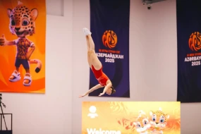 Gimnastika yarışlarına start verildi - III MDB Oyunları