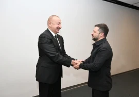 Zelenski Prezidentlə görüşünü paylaşdı - VİDEO