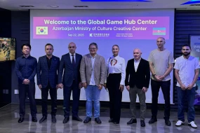 Yaradıcı Mərkəzin nümayəndə heyəti Cənubi Koreyada olub - FOTOLAR