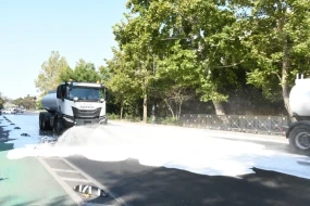 Bu gün paytaxtın 555 küçəsi yuyuldu