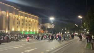 Gürcülər yenidən Tbilisi küçələrində