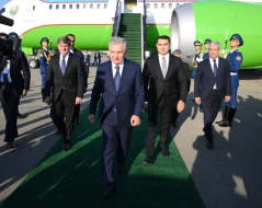 &nbsp;Şavkat Mirziyoyev Azərbaycanda səfərdədir - FOTOLAR