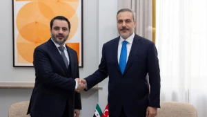 Hakan Fidan suriyalı həmkarı ilə görüşdü