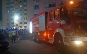 Göyçayda güclü yanğın oldu