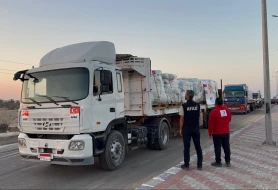 Türkiyə Qəzzaya humanitar yardım göndərdi