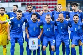 Azərbaycan millisi Ukrayna yığmasına qarşı - DÇ-2026 seçmə mərhələsi