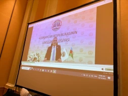 Anar Bağırov beynəlxalq konfransda videoformatda çıxış edib - Fotolar