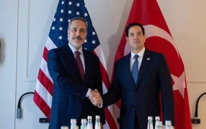 Hakan Fidan Rubio ilə müzakirə apardı