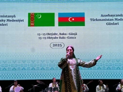 Türkmənistan Mədəniyyəti Günləri başa çatdı - FOTOLAR