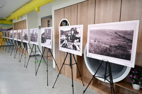 Füzulidə \"Zəfərin ruhu\" adlı fotosərgi açıldı - FOTOLAR