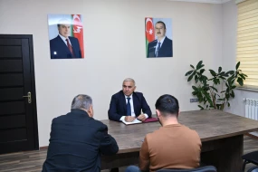 Vüqar Əhmədov Şamaxıda vətəndaşları qəbul etdi