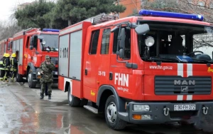 Bakıda məktəbdə YANĞIN