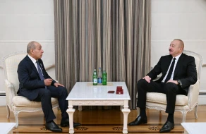 “İşinizdən razıyam, göstərişlərimi layiqincə yerinə yetirirsiniz” - İlham Əliyev