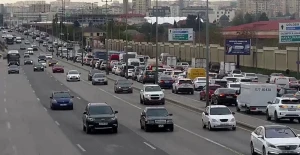 Bakıda bu yollarda sıxlıq var - SİYAHI